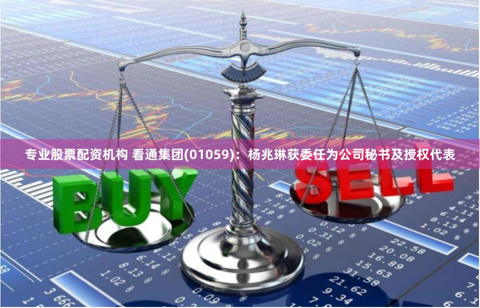 专业股票配资机构 看通集团(01059)：杨兆琳获委任为公司秘书及授权代表