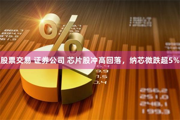股票交易 证券公司 芯片股冲高回落，纳芯微跌超5%