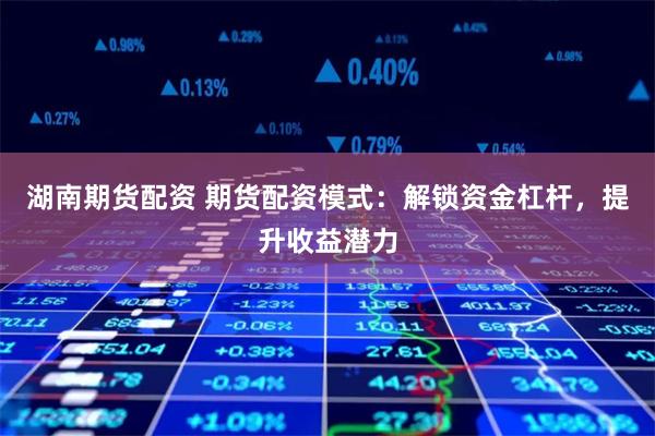 湖南期货配资 期货配资模式:解锁资金杠杆,提升收益潜力